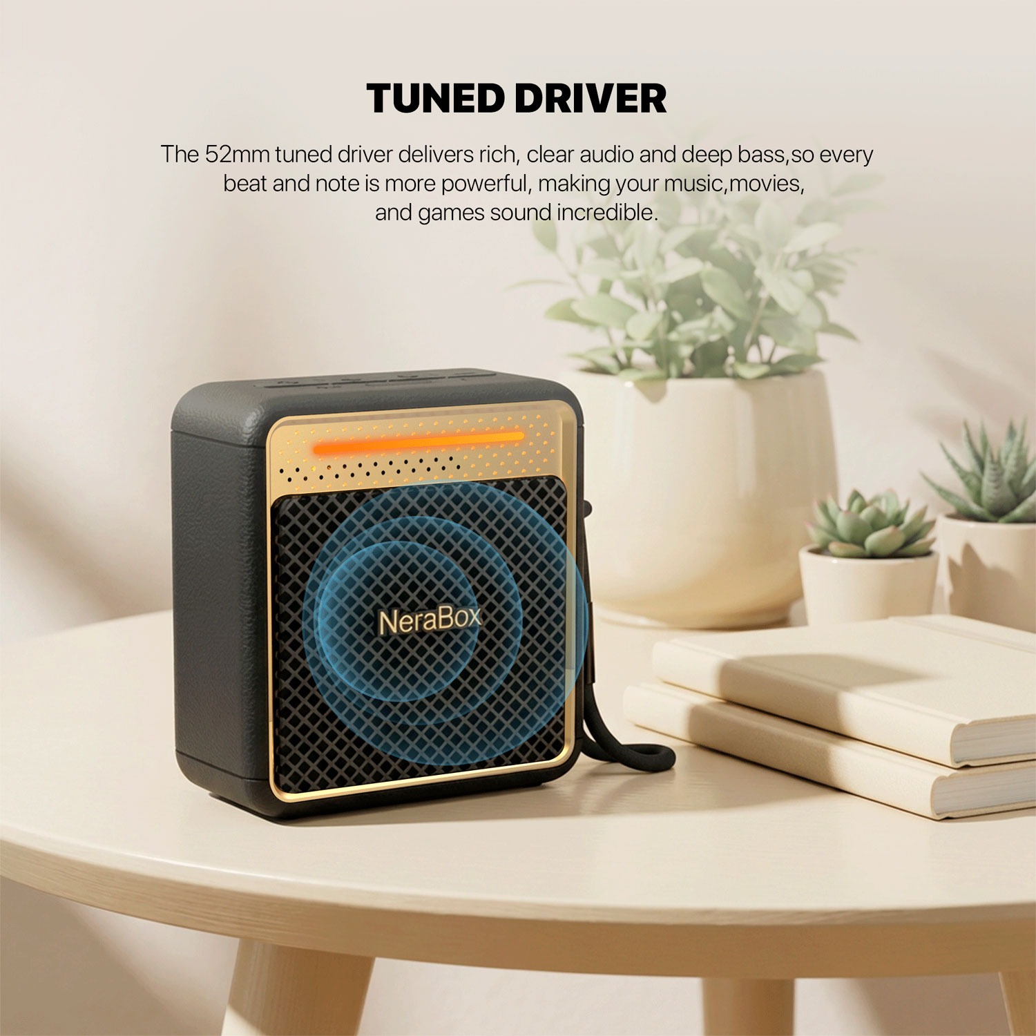 Accesorios Bluetooth Fantech Parlante Bluetooth NeraBox BS164 Portable Speaker Beige 10W 4 Modos Conexión TWS Mode ETCHILE Fantech Parlante Bluetooth NeraBox BS164 Portable Speaker Beige 10W 4 Modos Conexión TWS Mode - Imagen 10