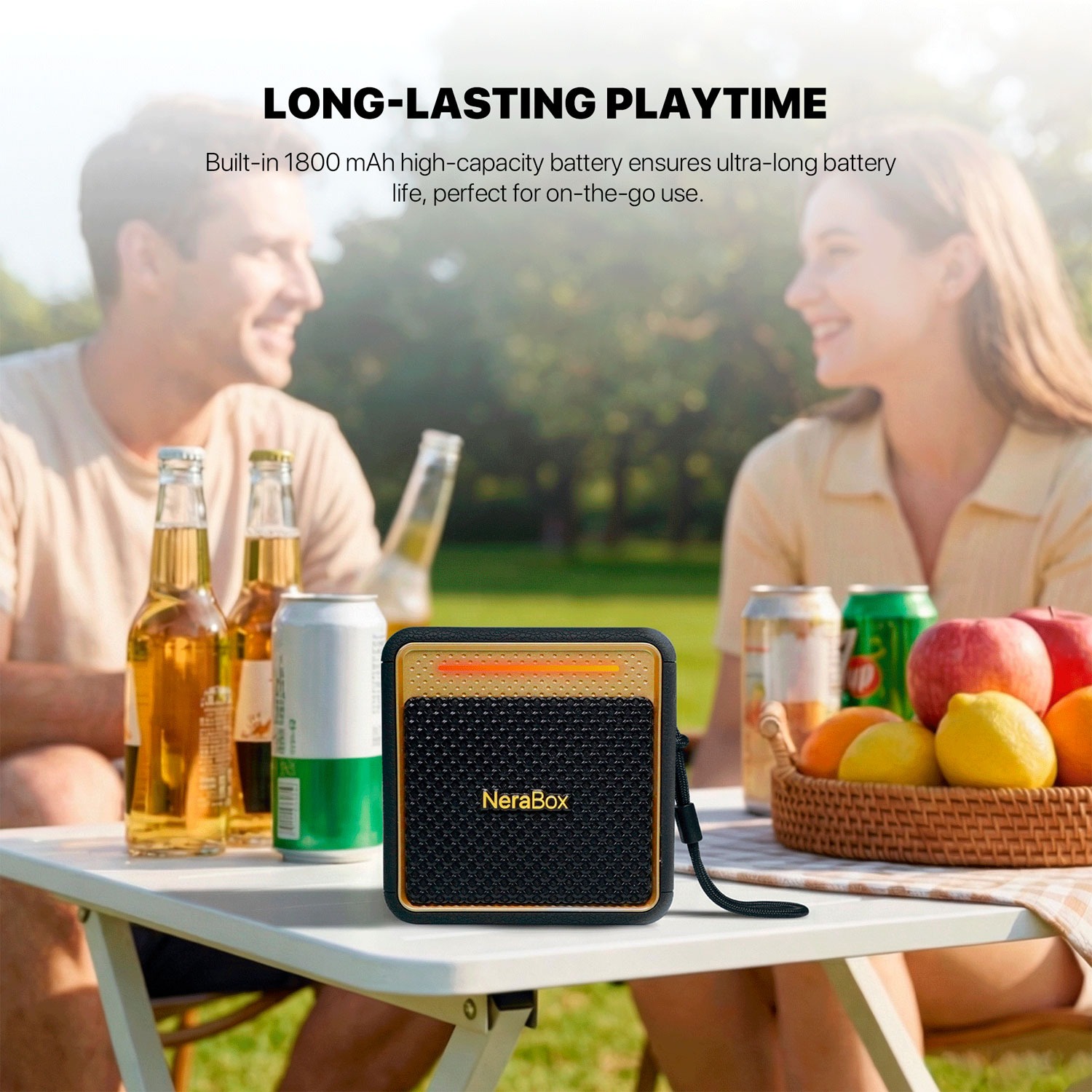 Accesorios Bluetooth Fantech Parlante Bluetooth NeraBox BS164 Portable Speaker Beige 10W 4 Modos Conexión TWS Mode ETCHILE Fantech Parlante Bluetooth NeraBox BS164 Portable Speaker Beige 10W 4 Modos Conexión TWS Mode - Imagen 8