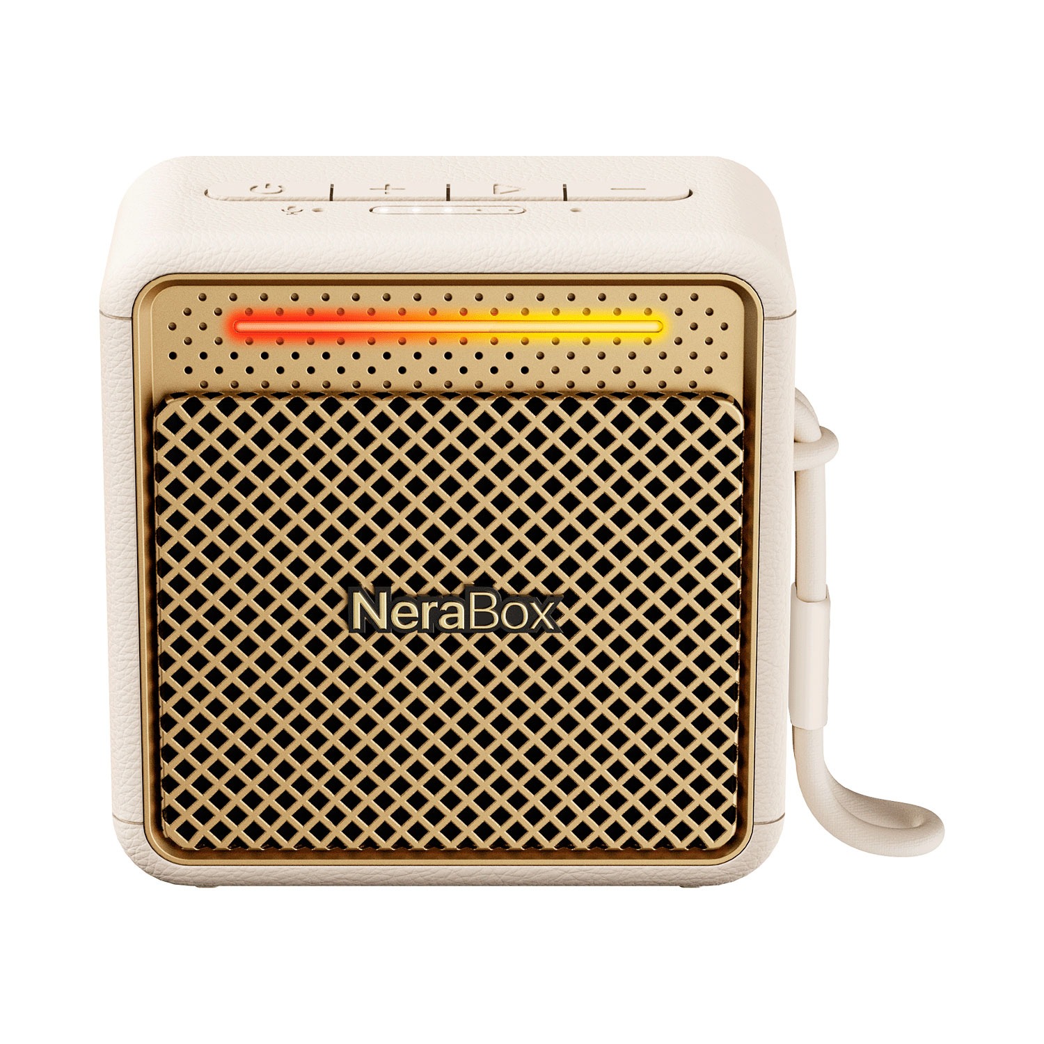 Fantech Parlante Bluetooth NeraBox BS164 Portable Speaker Beige 10W 4 Modos Conexión TWS Mode