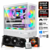 PC Gamer ETCHILE Crystal Eco R5 Ryzen 5 5500 | Radeon RX 9050 8GB | RAM 8GB DDR4 | SSD ADATA 480GB | 650W | Windows 11 Pro