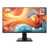 MSI Monitor PRO MP251 E14L 24.5 Pulgadas IPS 144Hz 1ms FHD VGA/HDMI Black Professional Business