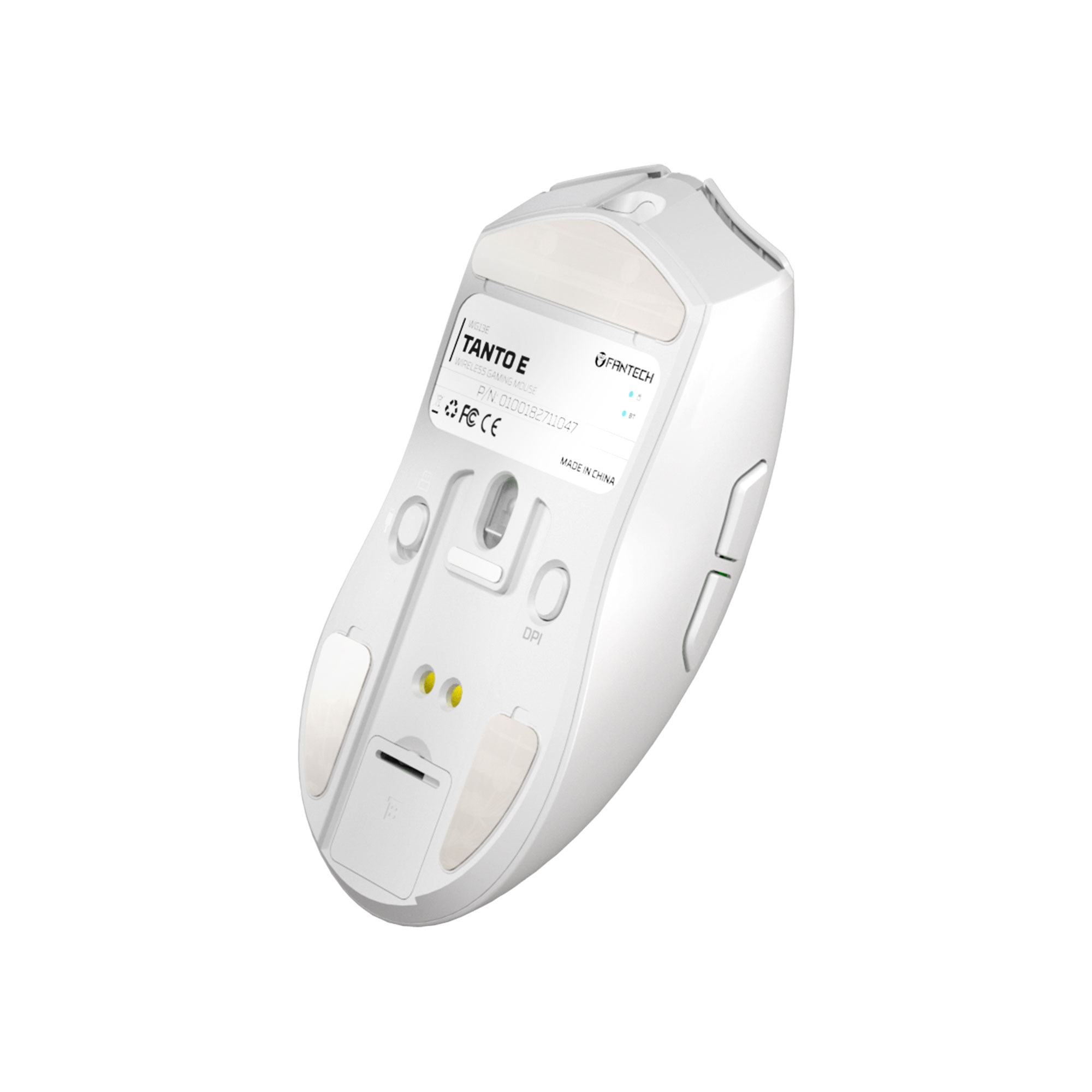 Mouse Fantech Mouse Gamer TANTO E White WG13E Wireless Tri-mode 57g 45hrs Pixart 3311 Sensor ETCHILE Fantech Mouse Gamer TANTO E White WG13E Wireless Tri-mode 57g 45hrs Pixart 3311 Sensor - Imagen 7