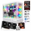 PC Gamer AMD Ryzen 5 5500 Radeon RX 9050 8GB 16GB DDR4 1TB SSD M2 RGB 550W W11 PRO